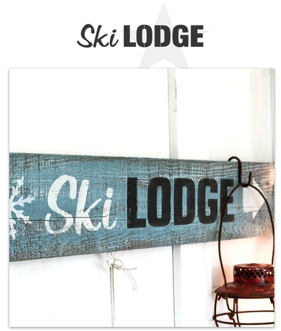 FJ020 Funky Junk's Ski Lodge