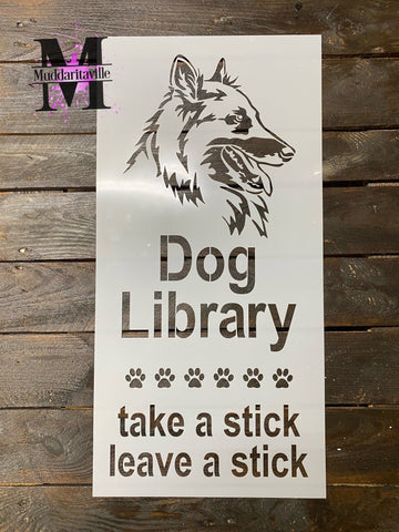 S0823 Dog Library Designs