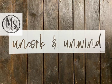 S0764 Uncork and Unwind - 2 size options