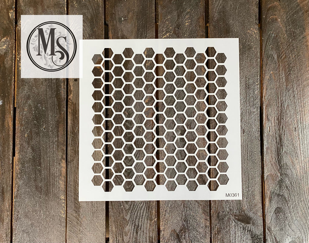 M0361 Honeycomb pattern - repeatable