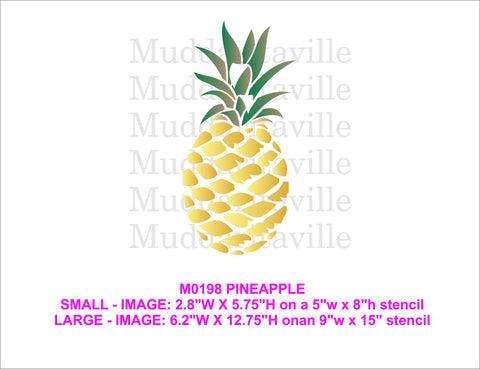 M0198 Pineapple - 2 sizes available