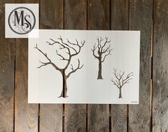 M0365 Winter Trees - 2 options