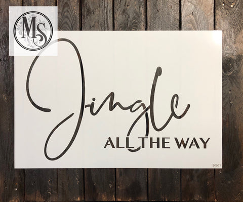 S0561 Jingle All the Way - 3 sizes available