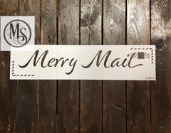 S0565 Merry Mail - Horizontal - 2 styles, each in 2 sizes