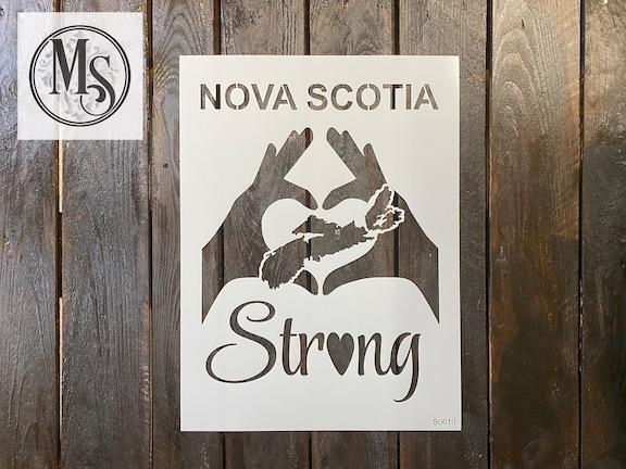 S0610 Nova Scotia Strong - hands heart