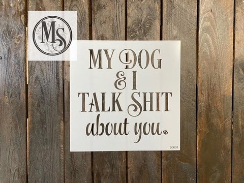 S0691 My Dog & I (or Cats)