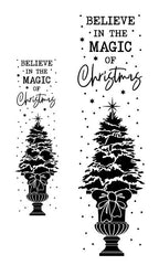 S0859 Magic of Christmas Tree in Urn -2 size options